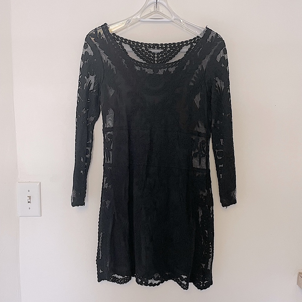 Express little black dress